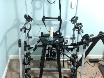 Bondage Chair Restraints Dildo Fucking Machine
